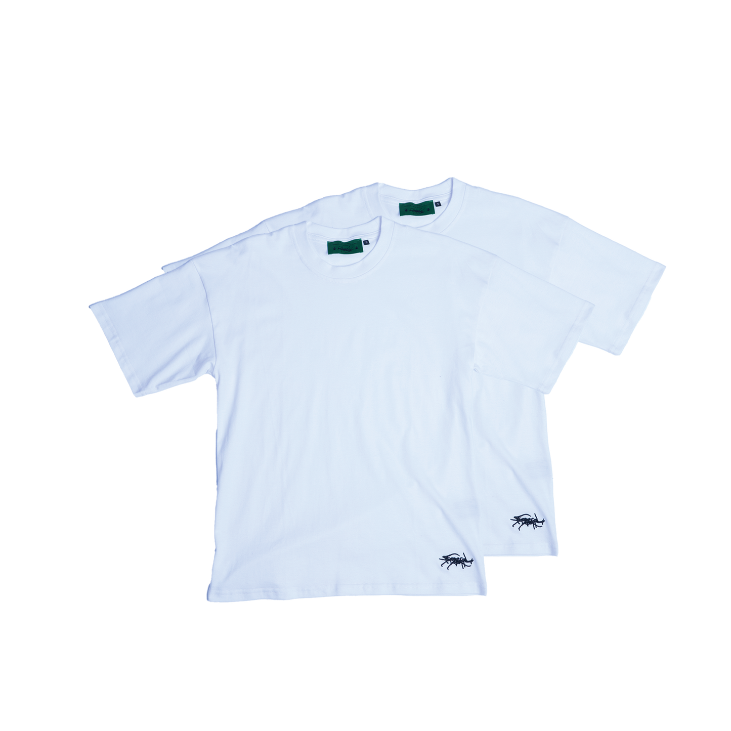 Small Logo t-shirt (2pack) White