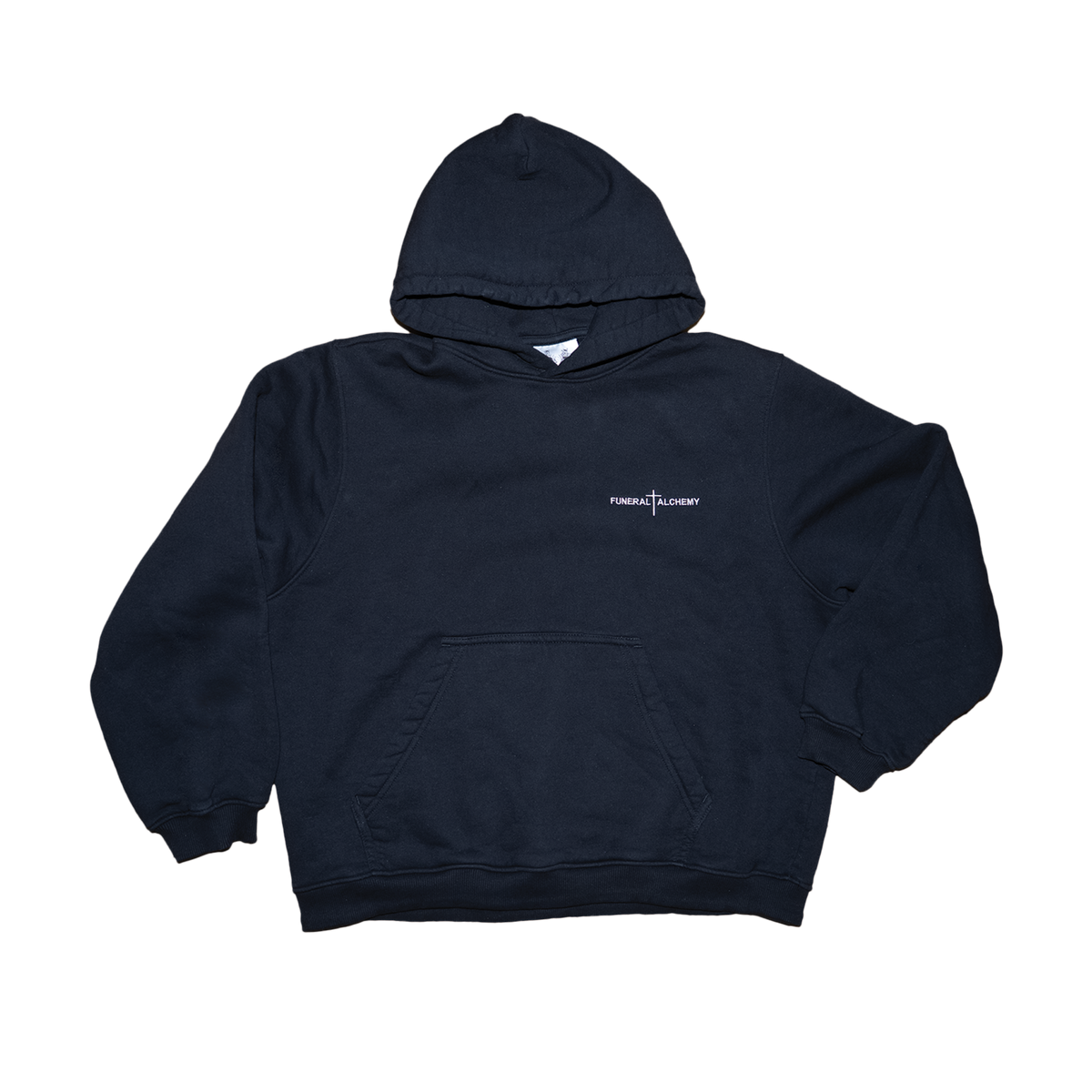 HORROR WASHED BLACK HOODIE